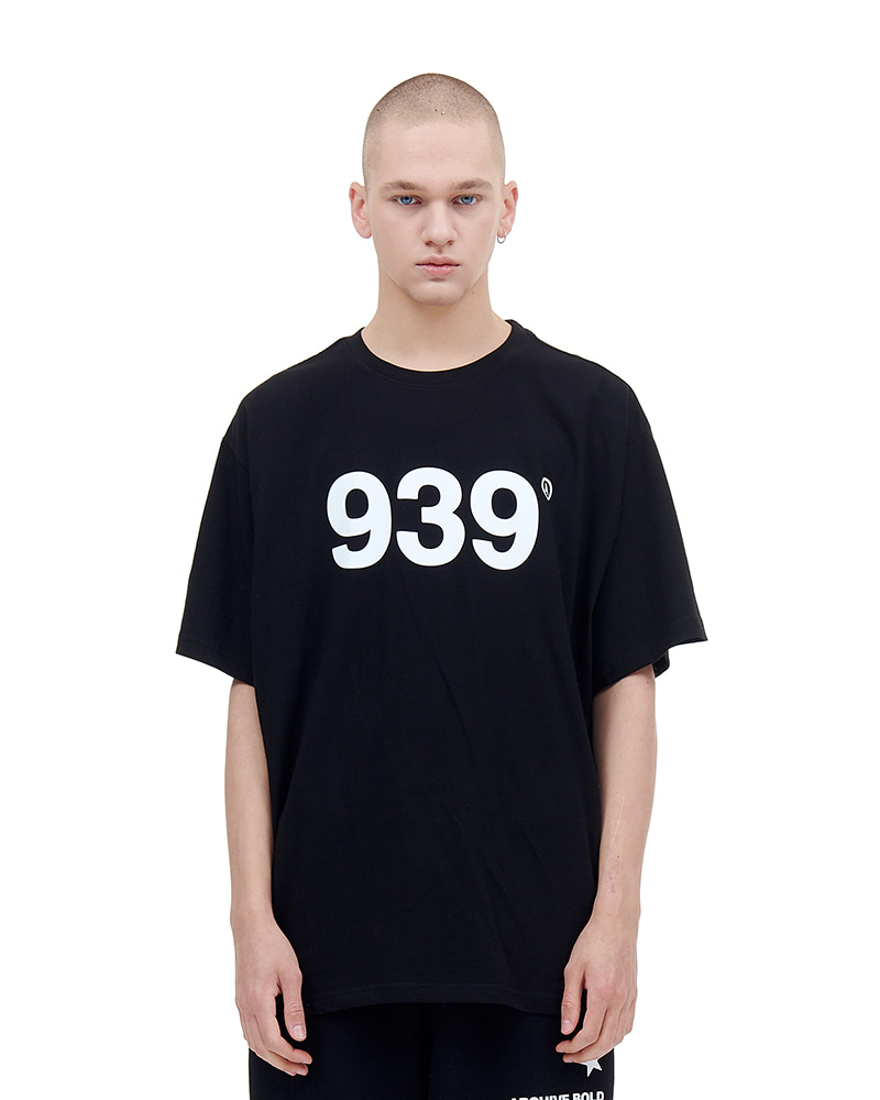 939 LOGO T-SHIRTS (BLACK)