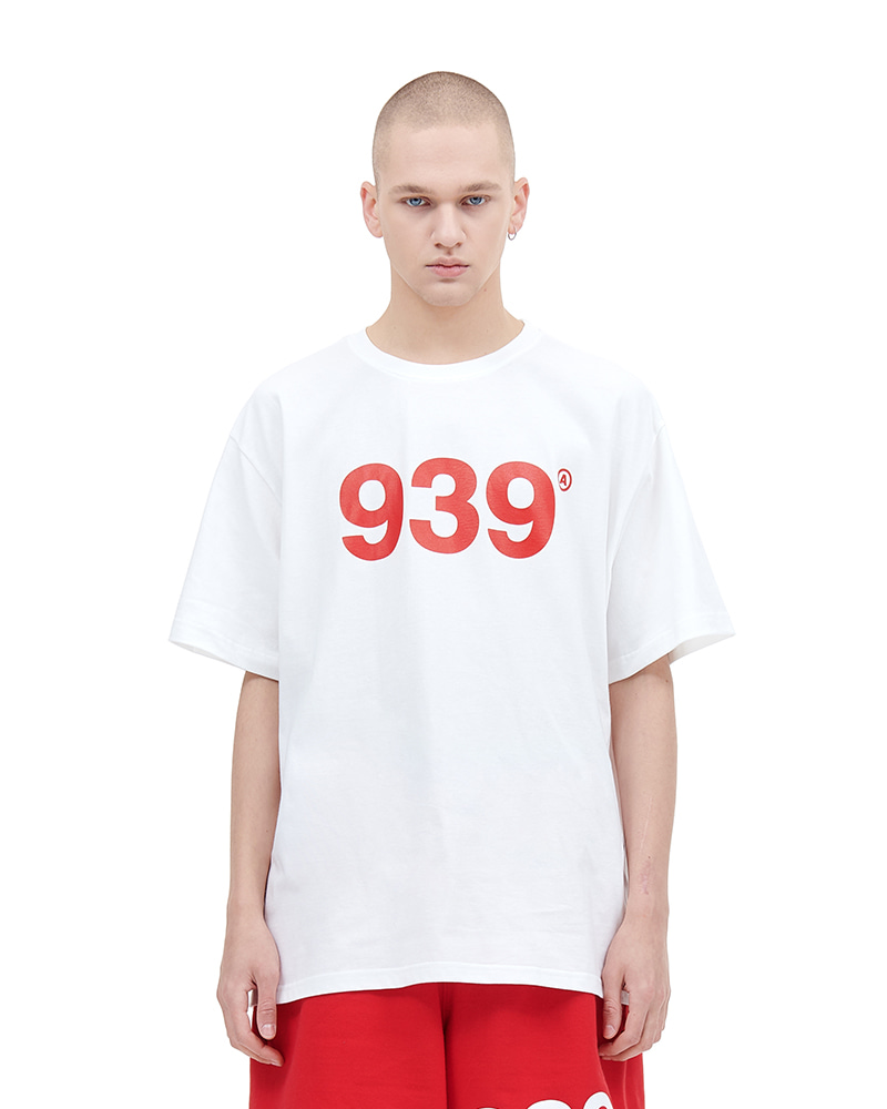 939 LOGO T-SHIRTS (WHITE)
