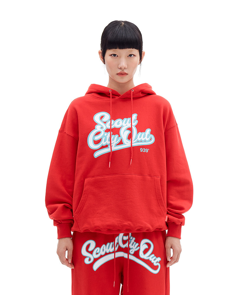 [15% SALE] SCOUT CITY OUT HOOD (DEEP RED)