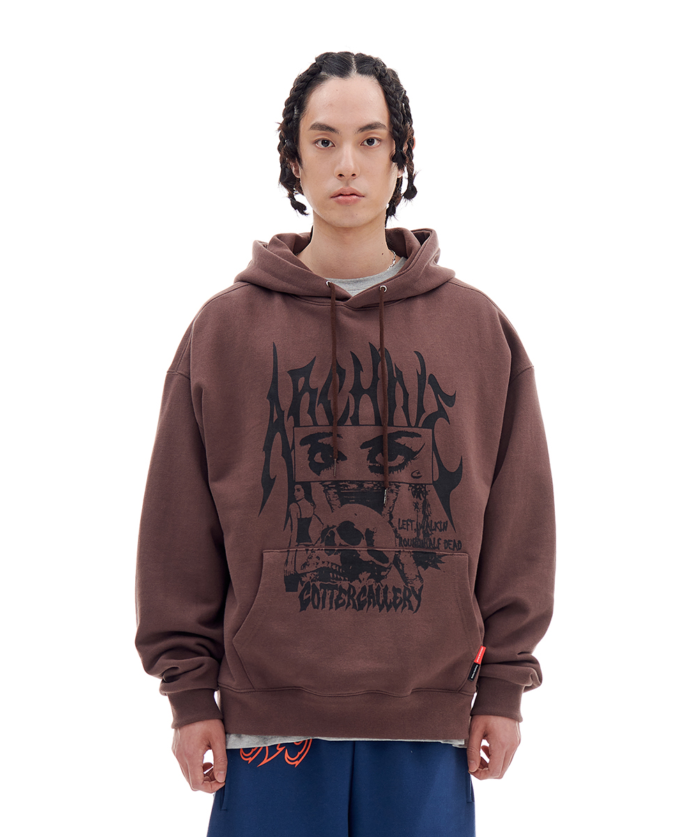 [Archive Bold X Gotter Gallery] EYES HOOD (BROWN)